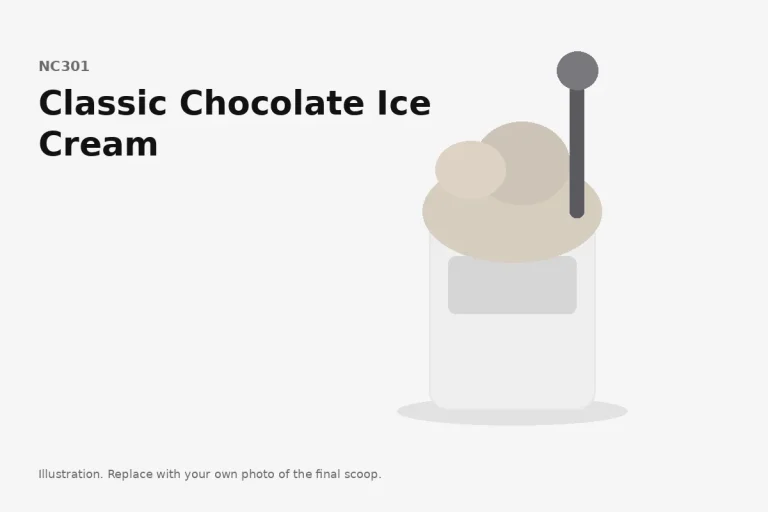 Classic Chocolate Ice Cream in a Ninja Creami pint, final scoop