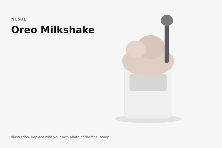 Oreo Milkshake in a Ninja Creami pint, final scoop